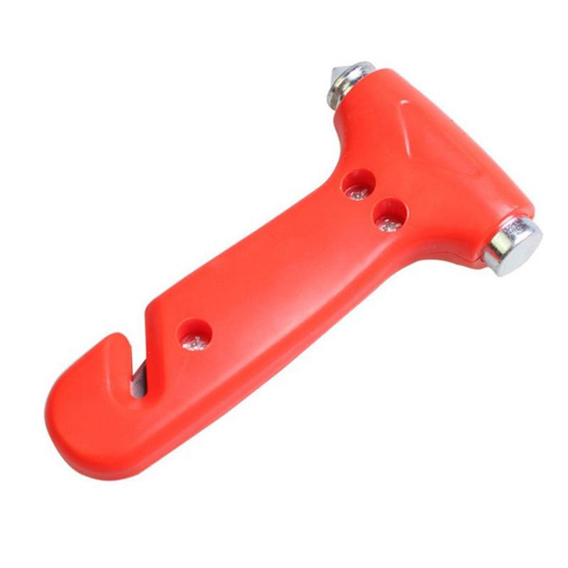 2 In1 Car Safety Hammer Window Breaker Seat Belt Cutter Multifunction Emergency Escape Tool Automobile Safety Life-saving Hammer