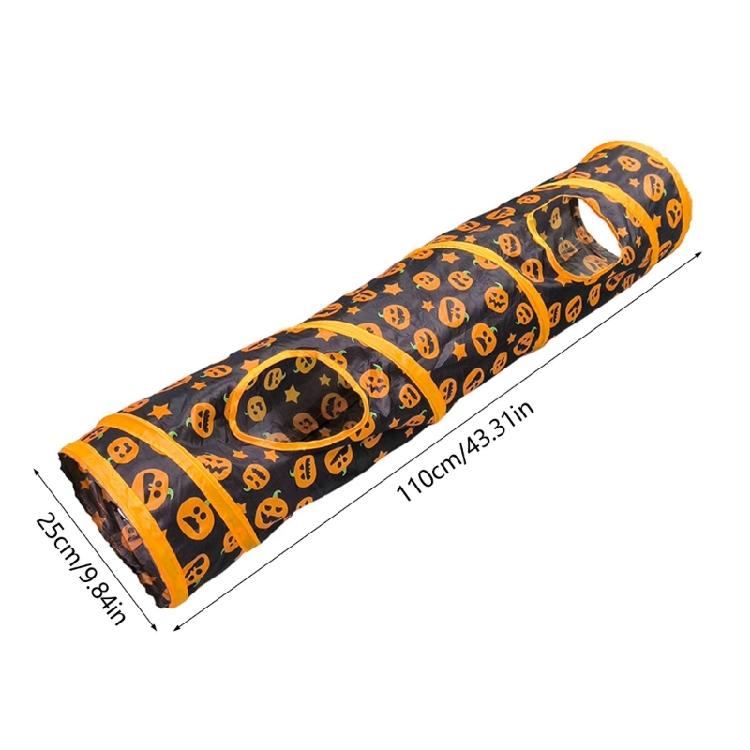 Cats Tunnel Tube Compactable Foldable Tunnels Toy for Indoor Cats Rabbits Pet