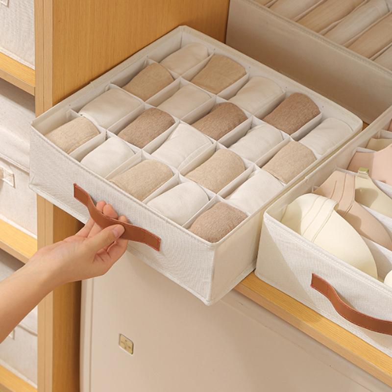 1Pcs Pants Storage Box Clothes Organizers Of Cabinets And Drawers Fabric Foldable Boxes For Bedroom Wardrobe Organization Home