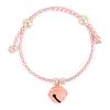 Cat Collar with Bell Slip-On Design No Buckle Adjustable Pet Collar Braided Rope Dog Collar for Puppy Kitten Small Dogs Cats