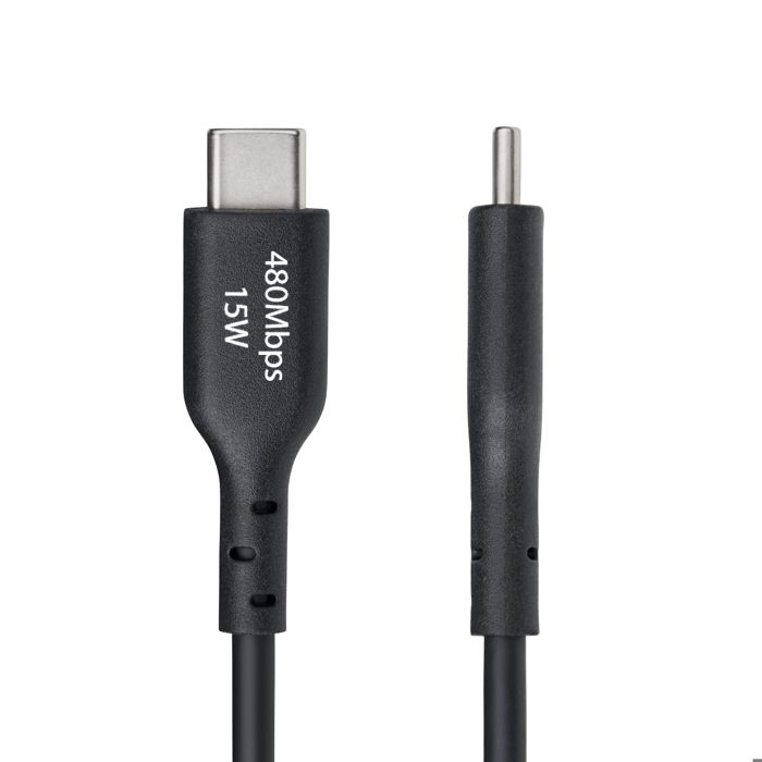 Câble De Charge USB-A Vers USB-C - STARTECH.COM - 1m - 3A - USB 2.0 - Noir