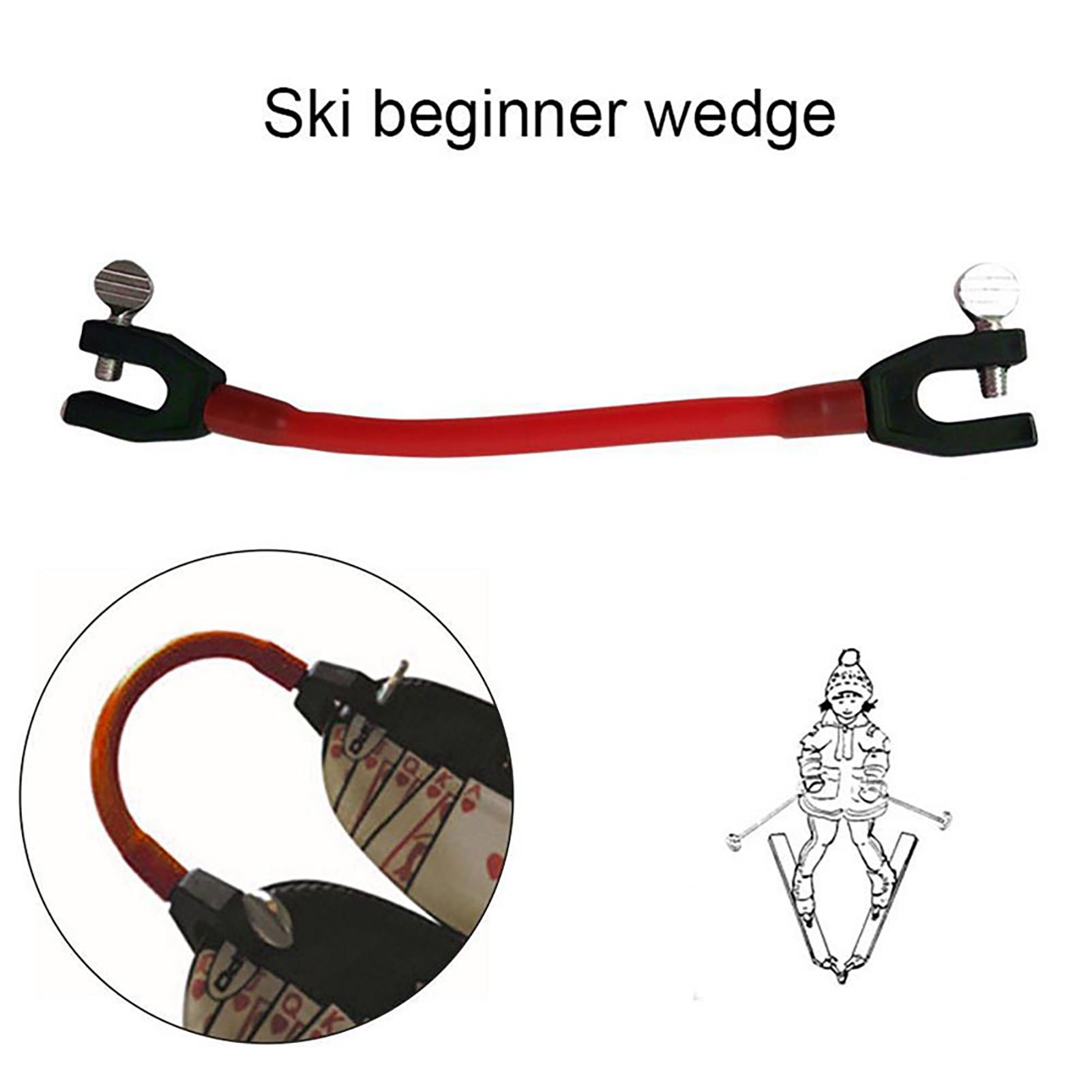 Connettore Per Punta Sci Per Bambini, Ski Trainer Con Corde Elastiche E Teste In Acciaio, Per Controllo Velocità E Sicurezza