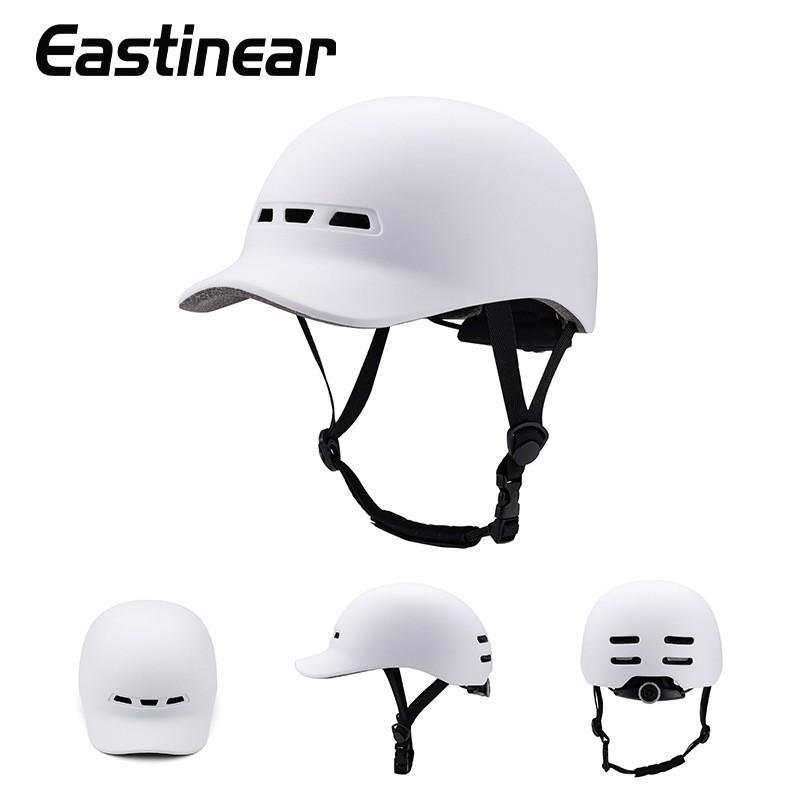 Integrated Cycling Helmet With Visor Sunshade Adults Outdoor Skateboard Bike Safety Gear L 57-62 cm