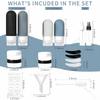 Travel Bottle Set Refillable Bottle Soft Silicone Lotion Container Bottle Portable Travel Essentials Leak Proof Shampoo Bottle