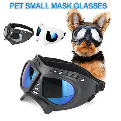 Cool Pet Pes Brýle Psí Venkovní UV Ochrana Sluneční brýle Psí Doplňky Ochrana Očí Vodotěsné Větruodolné Nastavitelné Pásky