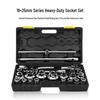 Deli 19mm Heavy-Duty Ratchet Wrench Socket Set