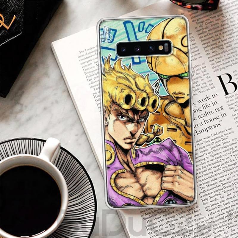 JoJo Adventure Giorno Giovanna Cover For Samsung Galaxy S8 S9 Plus S10 Lite Note 8 9 10 Pro 20 Ultra S7 Edge M11 M21 M32 M51 Pri