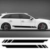 Car Door Side Stripe Stickers Racing Vinyl Decals Auto Body Decor Accessories For  A4 B8 B9 B7 8W 8K 8E B6 B5 Avant Quattro