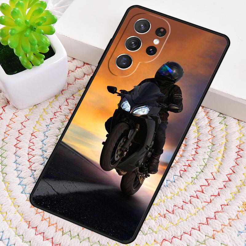 Cool motorcycle Phone Case for Samsung Galaxy note 10 pro S26 Ultra S23 S24 FE S25 S21 S22 PLUS shockproof Cove