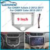 9 Inch Car Frame Fascia Adapter Android Radio Audio Dash Fitting Panel Kit For Chery Fulwin 2 Celer 2012-2017