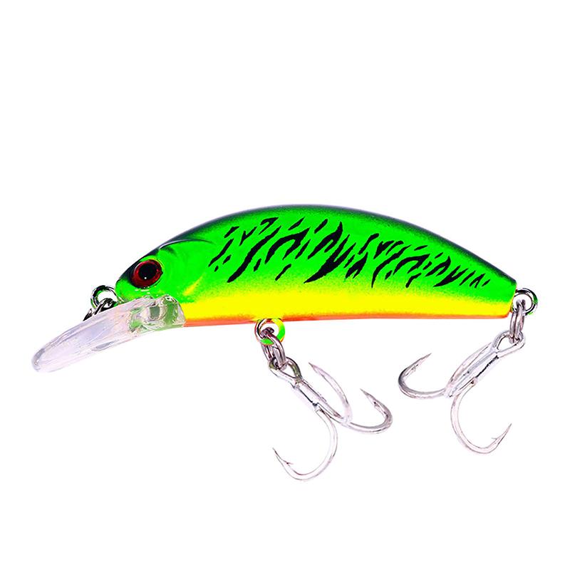 1Pcs Mini Sinking Minnow Fishing Lures 60Mm 5.5G Perch Wobblers Hard Deep Diving Artificial Bait Tackle