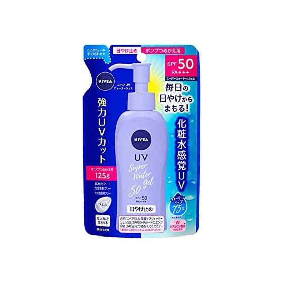 NIVEA Nivea Sun Защитный Гель-Вода SPF50/PA+++ Рефилл 125г