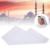 Polyester Muslim Headscarf Headband Suit Headpiece for Saudi Arabia Dubai UAE Travelingwhite square
