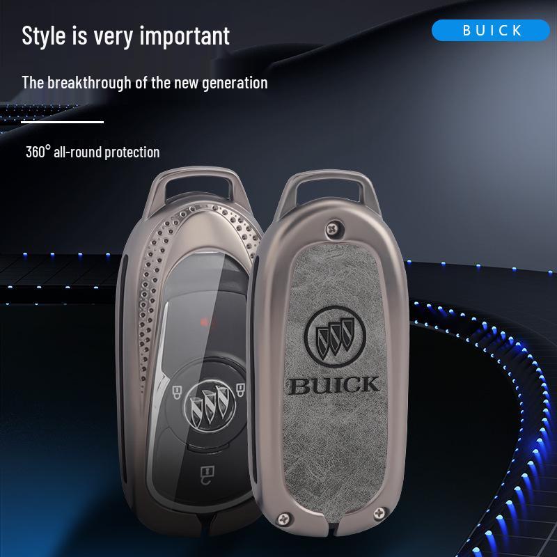 Buick Key Case for Regal, Envision, Enclave - 2022 Model Shell & Buckle
