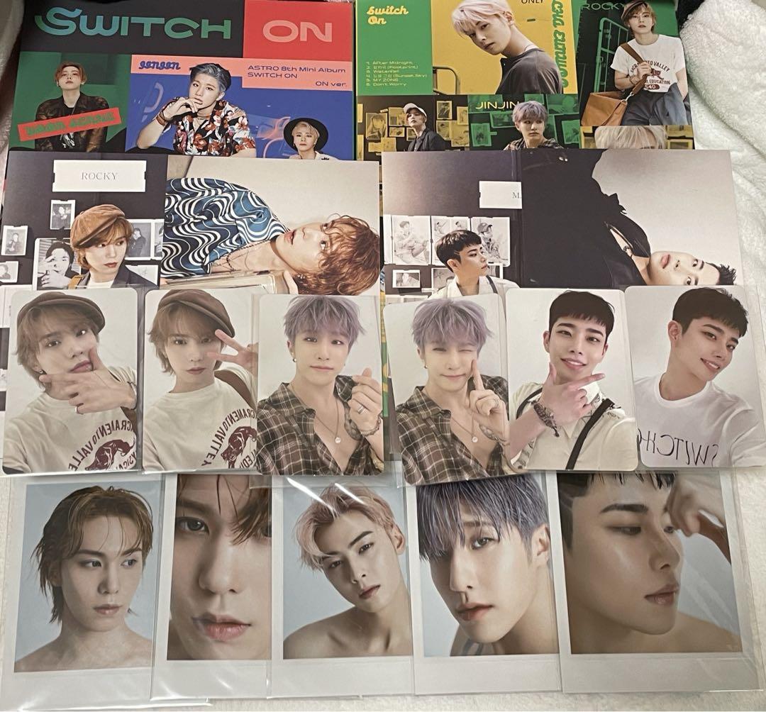 

[ИСПОЛЬЗОВАННЫЙ] Набор коллекционных карточек из альбома ASTRO