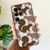 Squirrel Pattern Soft Case For Samsung Galaxy S24 Ultra S21 S22 S23 S25 Plus S20 FE S9 S10 S23 FE Phone Cover