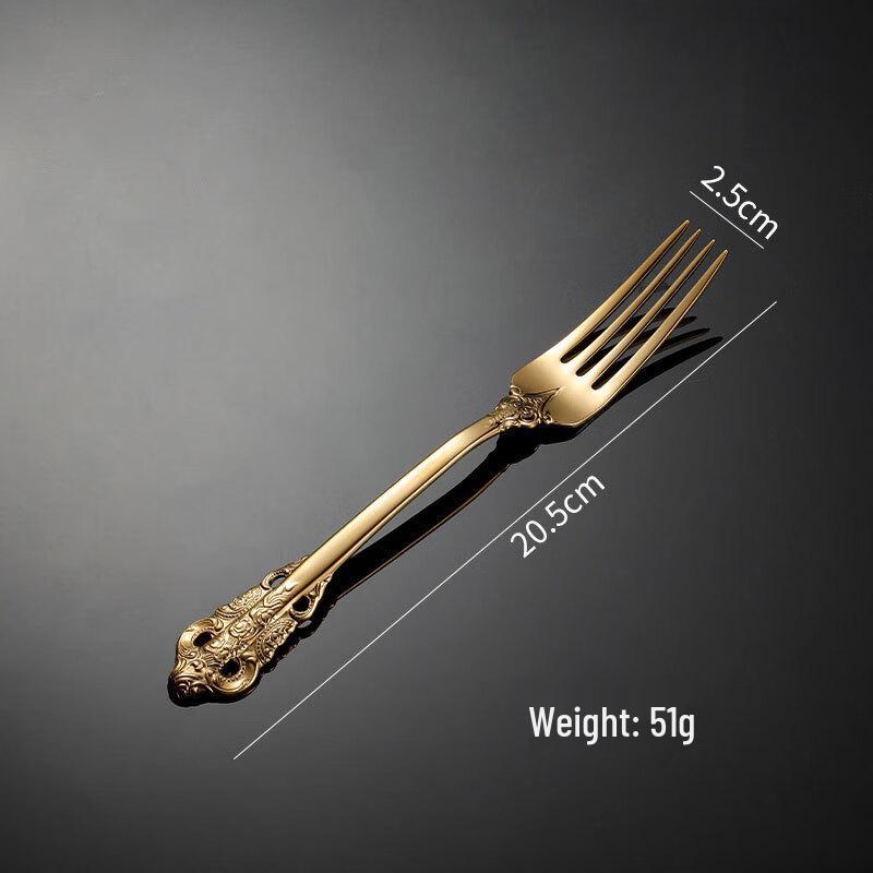 Qianxing Embossed Stainless Steel Western Cutlery