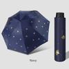 Paradise Umbrella Sun Protection UV Protection Umbrella Female Sun Umbrella Goddess Black Glue Fresh Dual-Use Sun Umbrella Foldable