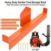 Backpack Leaf Blower Hanger with Tube Hook 1 Pack Backpack Sprayer Wall Mount Heavy Duty Chainsaw Wall Mount Stand Accessories