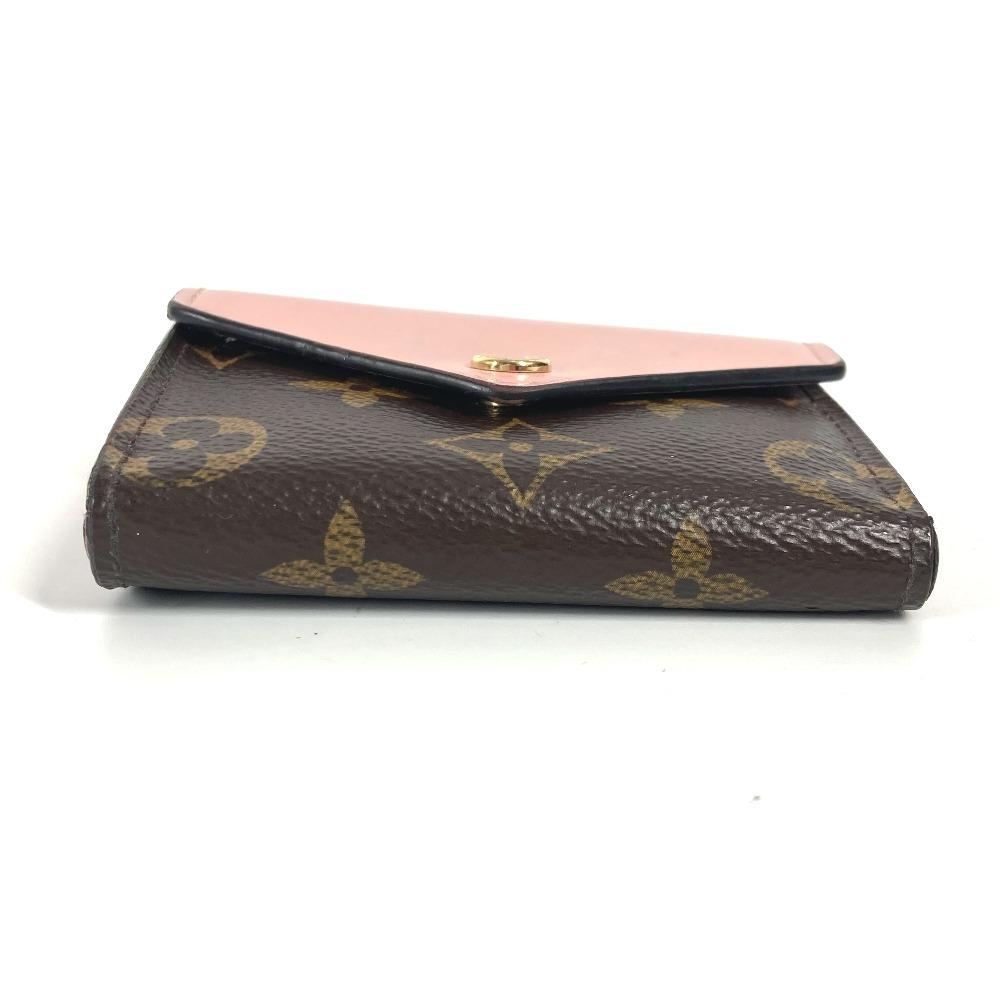 Louis Vuitton M62933 Monogram Portefeuille-Zoe Compact Wallet Trifold Wallet