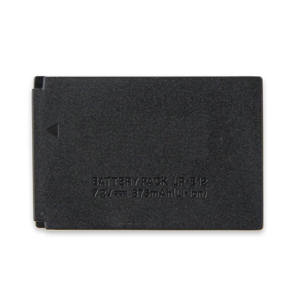 New Camera Replacement Battery LP-E12 For Canon EOS M M2 M10 M50 M100 M200 100D Kissx7 SX70hs 875mAh 7.2V