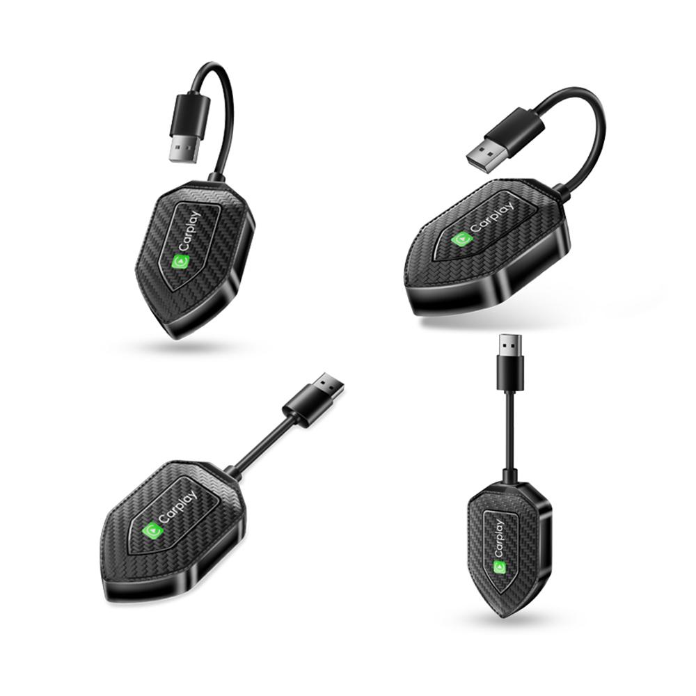 2 i 1 Trådløs CarPlay Android Auto Trådløs Adapter Smart Mini Box Plug And Play WiFi Fast Connect Universal For Nissan Toyota