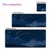 Space Mouse Pad Company Desk Mat Aesthetics 90x40 80x30 Pc Accessories Laptop Pad Large Table Mat Keyboard Deskmats Blue Office