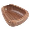 Coffee Bean Weighing Bowl Walnut Wood Anti Slip Bottom Coffee Dosing Tray for Home Cafe
