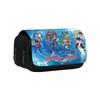 Borsa Portapenne a Doppio Strato con Stampa Personaggi Cartoon Beyblade per Scuola e Viaggio