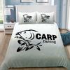 Fashion 3D Print Nash Fishing Logo Duvet Cover Pillowcase Bedding Set Adult Boy Girl Bedroom Decoration Single Double Large Size