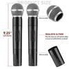 Facmogu Microphone Prop Plastic Realistic Toy for Role Play Halloween Christmas Cosplay Speech Practice Karaoke Costume Birthday Party Souvenir