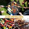 50Pcs Stainless Steel Barbecue Skewer Reusable BBQ Skewers Kebab Iron Stick For Outdoor Camping Picnic Tools Cooking Tools