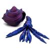 Removable 3D Printed Hermit Crab Conch Shell 3D Articulated Crab Toys  Fish Tank
