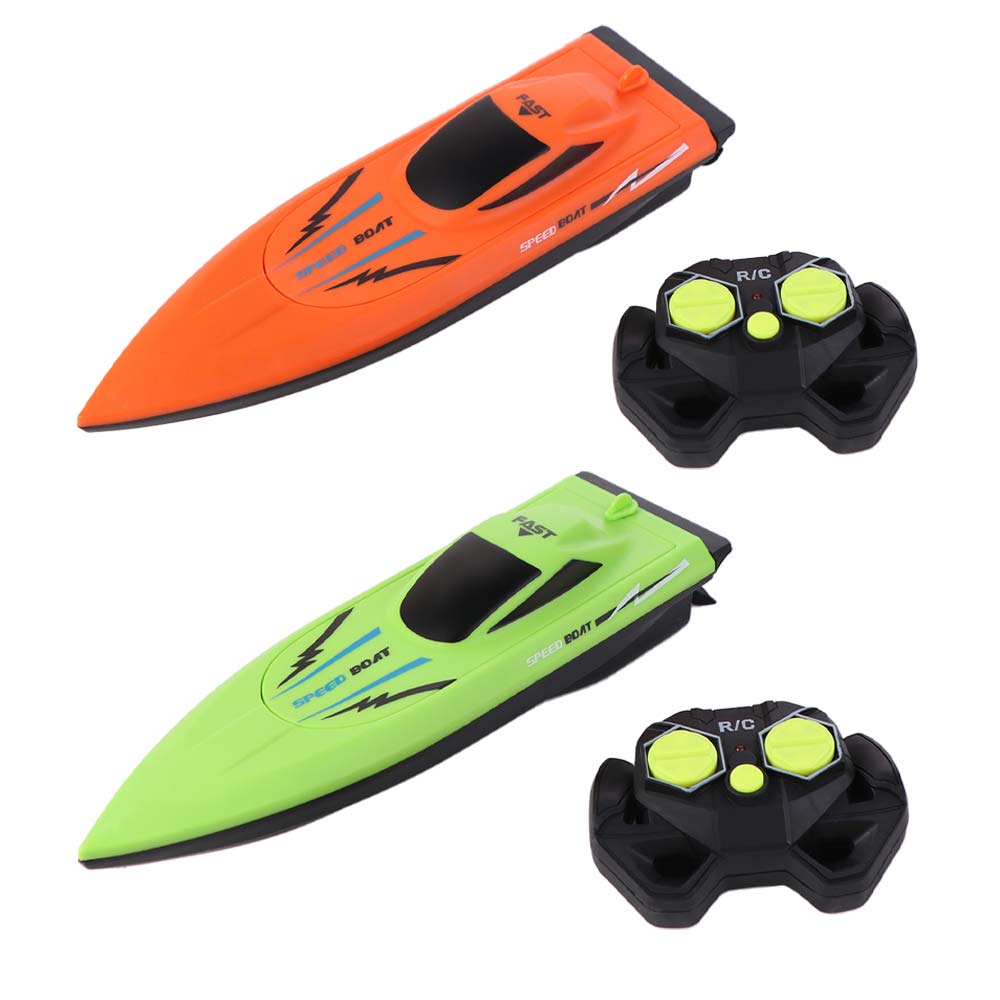 Waterproof Racer RC Boats Sailing Boat Wireless Speedboat Toy Remote Control Boat Kids Toy