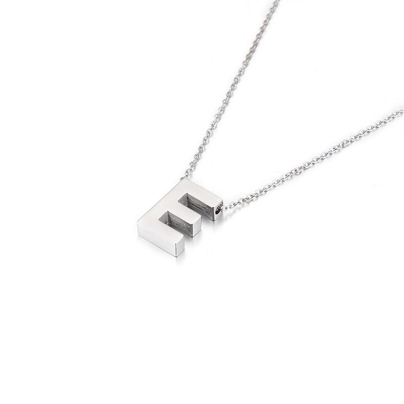 

Подвеска-ожерелье из титановой стали в европейском и американском стиле с 26 английскими заглавными буквами