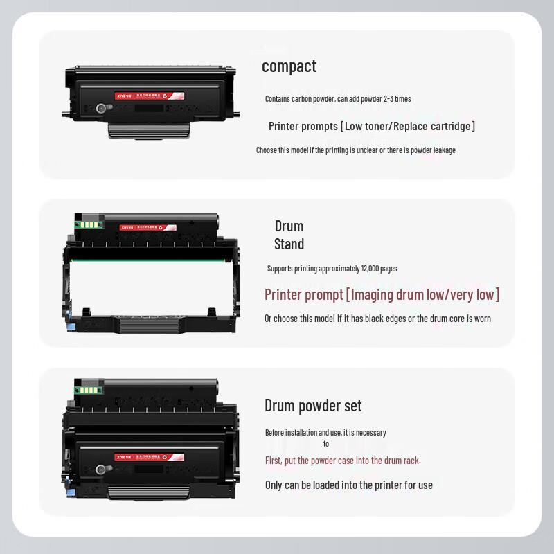 Compatible Black Toner Cartridge for Pantum TO-400 Series