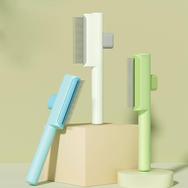 Professional Grooming Comb Fine Tooth Dog Comb Effective Float Hair Remover for Gentle Grooming