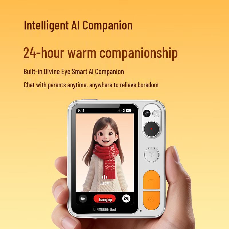 Telefon M1 Smart GPS Companion pentru Vârstnici cu Camere Duale de 8MP (Versiunea CN)