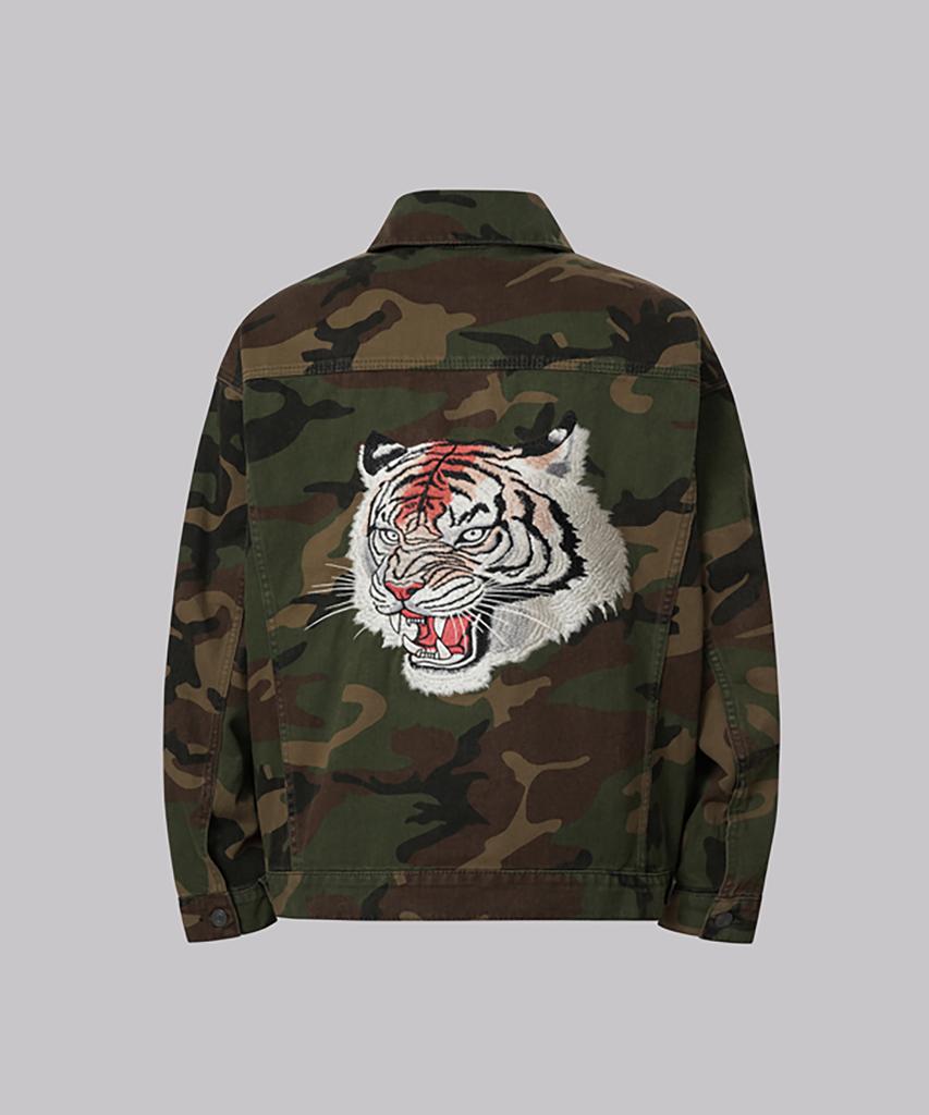 Cornerbless Tiger Embro Light Camo Jacket