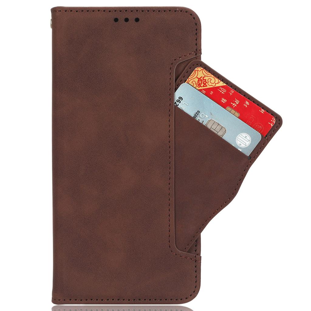 For ZTE Blade A54 Leather Folio Wallet Case Stand View Phone Cover Card Slots