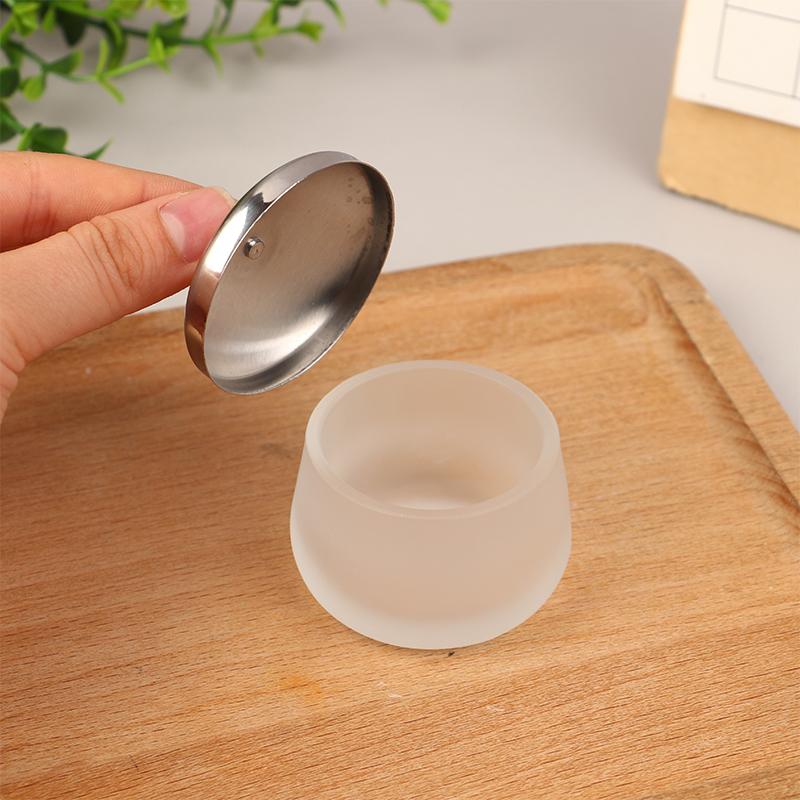 Dish Glass Liquid Powder Container Glitter Pigment Holder Cups