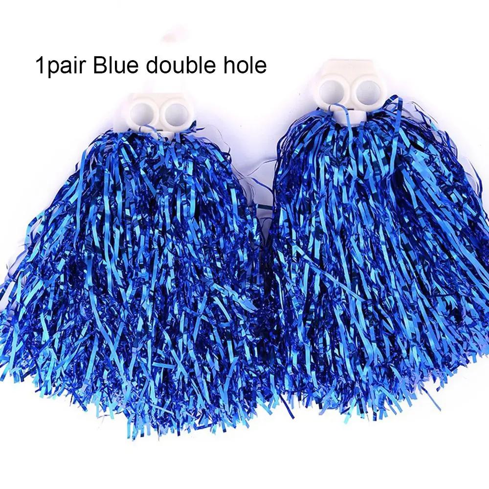 Concert Fancy Double hole handle Dance Party Decorator Club Sport Supplies Cheerleading Cheering Ball Cheerleader pompoms