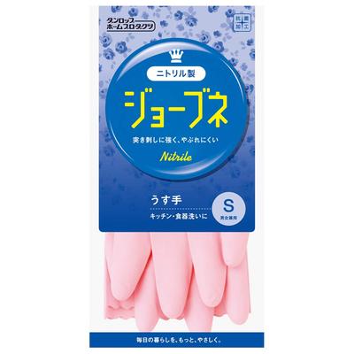Dunlop Home Products Jobne Light Hand Pink S Size Household Gloves for Kitchen Dishwashing Cleaning 8737 1 Pair Set of 1 [DUNLOP]
