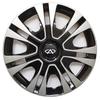 Compatible Wheel Cover for Chery Models: Flagyun 2, Fengyun 2, A3, A5, E5, QQ3, Arrizo.