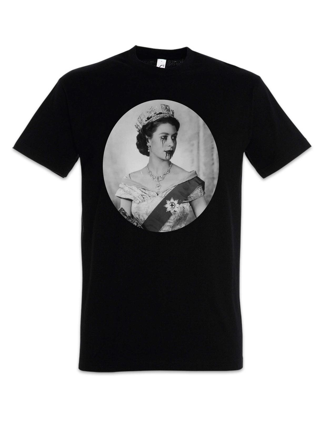 Elizabeth T-Shirt The Queen England Great Britain UK United Kingdom Portrait XXXL