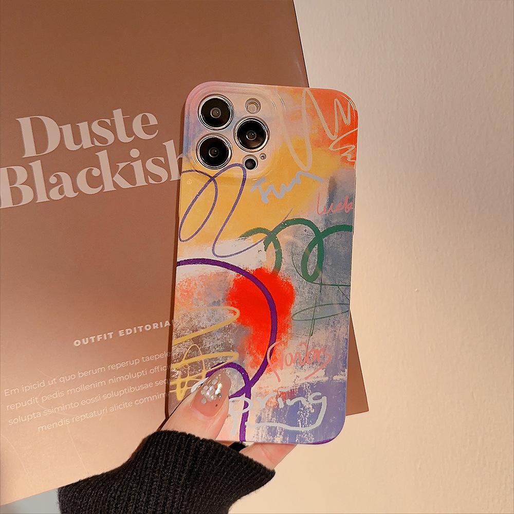 Niche Art iPhone17Phone case11Applicable13Apple15pro Max Hard Shell16Feilin128