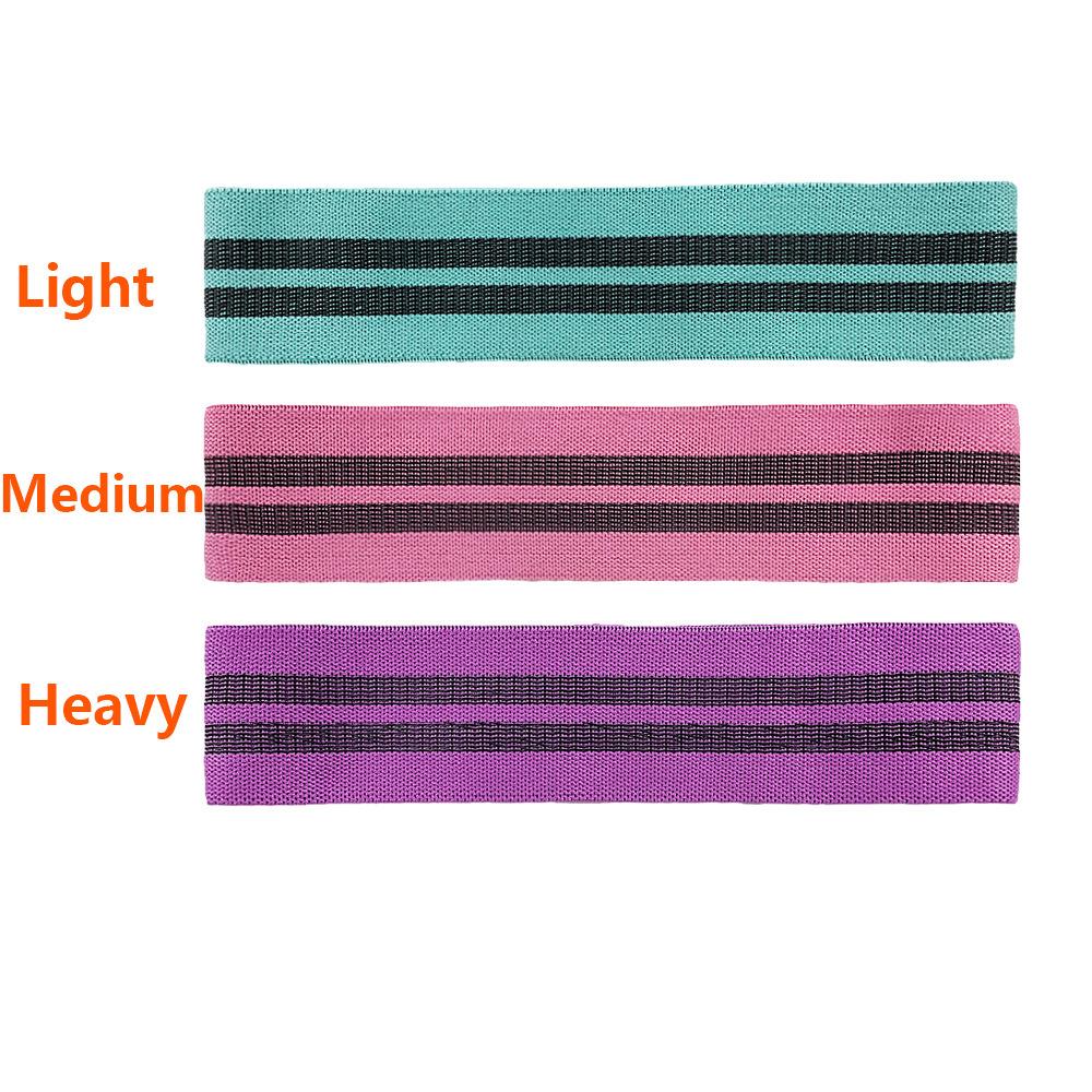 Non-slip Pull Belt Yoga Buttocks Squat Bodybuilding Resistance Belt for Shaping Stretching Ring Puller