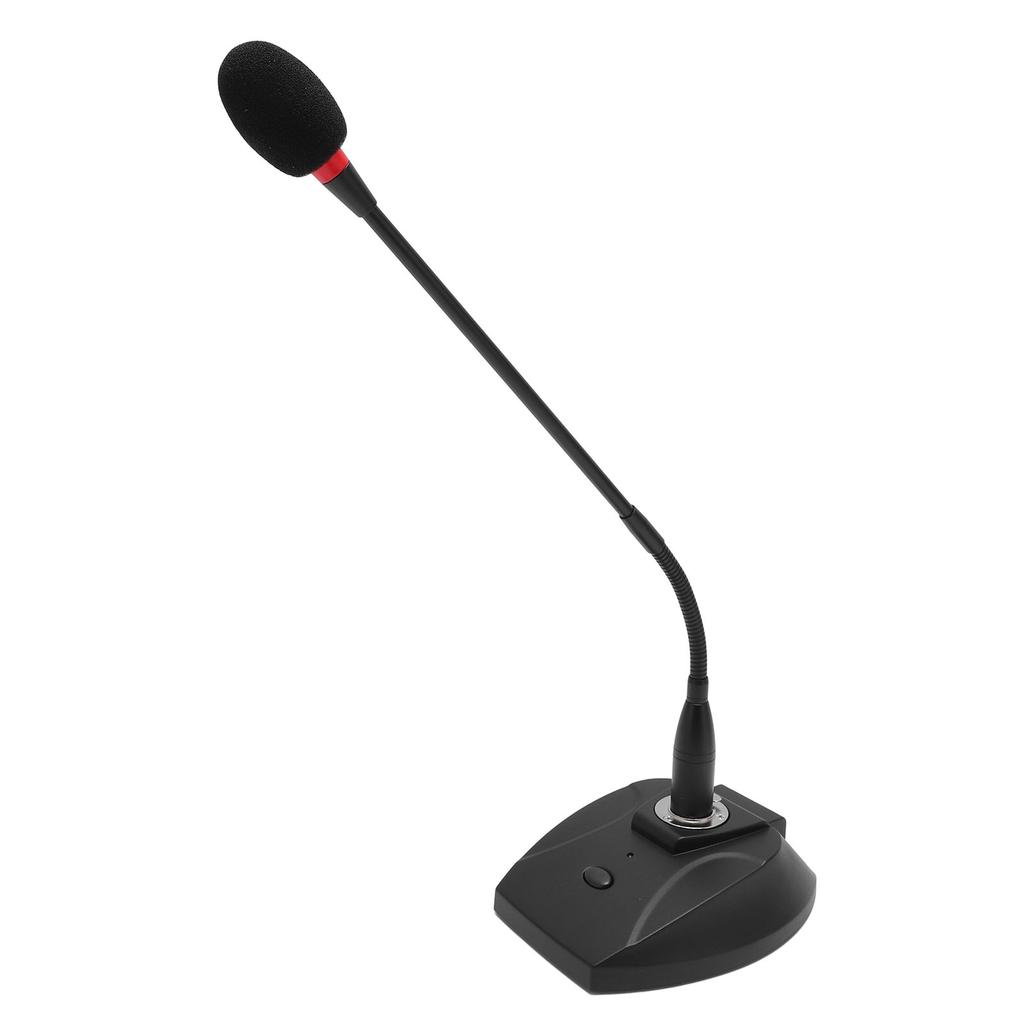 Gooseneck Condenser Microphone XLR Connector Desktop Microphone for Lectures Conferences Video Meeti