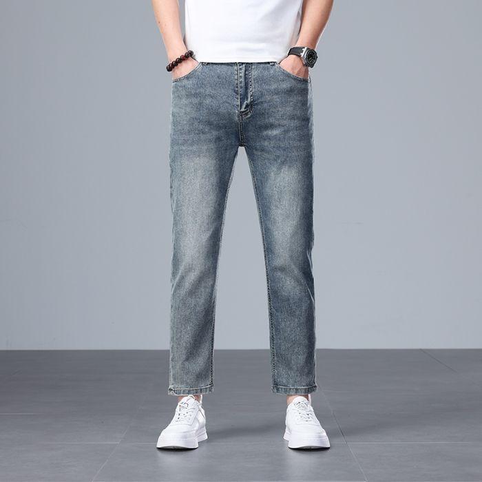 

New Slim Jeans Men s Slim Feet Casual Pants 28