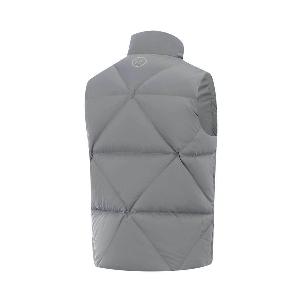 Li Ning Wade Series Stand Collar Simple Comfortable Versatile Casual Fashion Down Vest Men Vest AMRV105-2